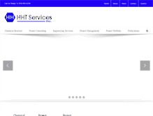 Tablet Screenshot of hhtservices.com